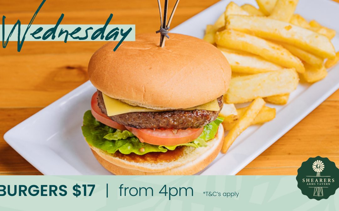 WED Burgers $17